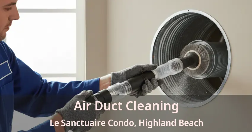 Air Duct Cleaning Le Sanctuaire Condo, Highland Beach - FL Air Duct Cleaning Le Sanctuaire Condo, Highland Beach - FL