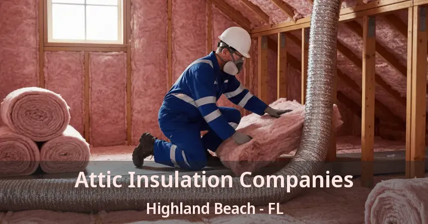 Attic Insulation Companies Highland Beach - FL
