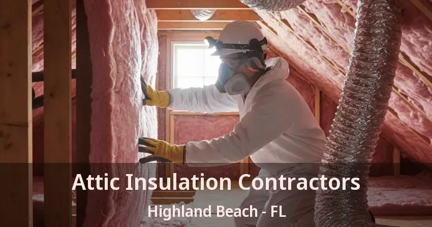 Attic Insulation Contractors Highland Beach - FL