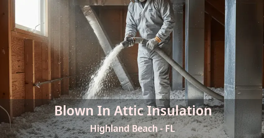 Blown In Attic Insulation Highland Beach - FL