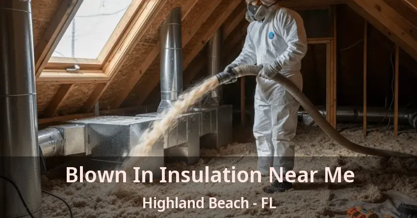 Blown In Insulation Near Me Highland Beach - FL