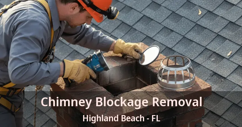 Chimney Blockage Removal Highland Beach - FL