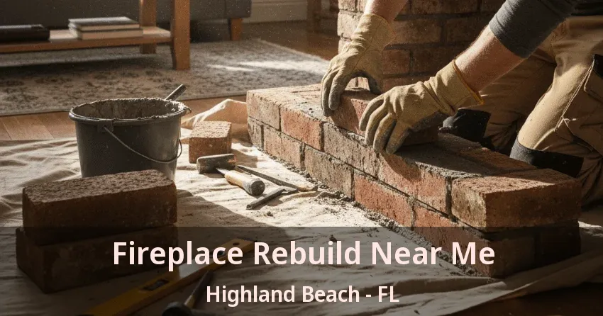 Fireplace Rebuild Near Me Highland Beach - FL