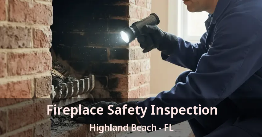 Fireplace Safety Inspection Highland Beach - FL