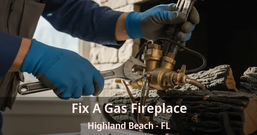 Fix A Gas Fireplace Highland Beach - FL