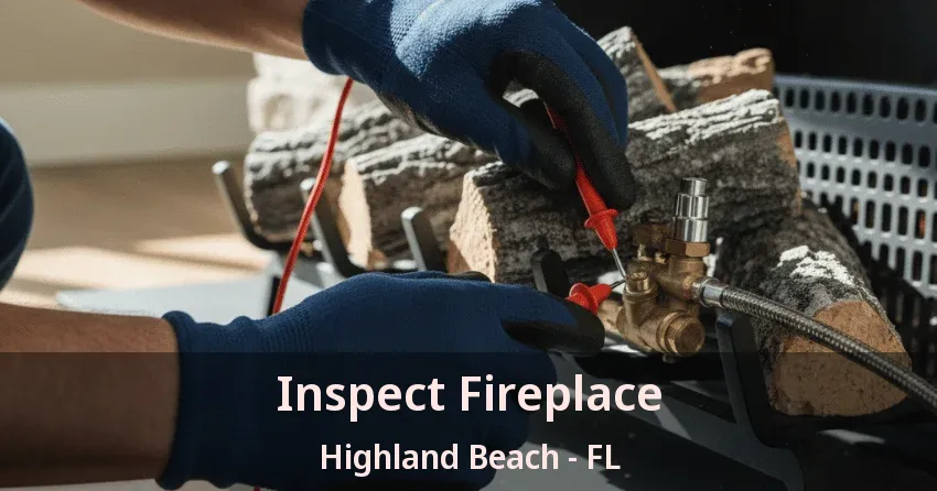 Inspect Fireplace Highland Beach - FL