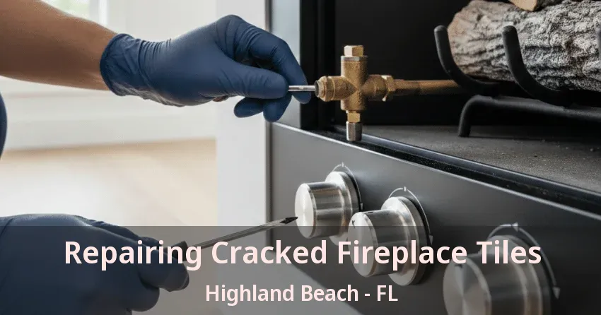 Repairing Cracked Fireplace Tiles Highland Beach - FL
